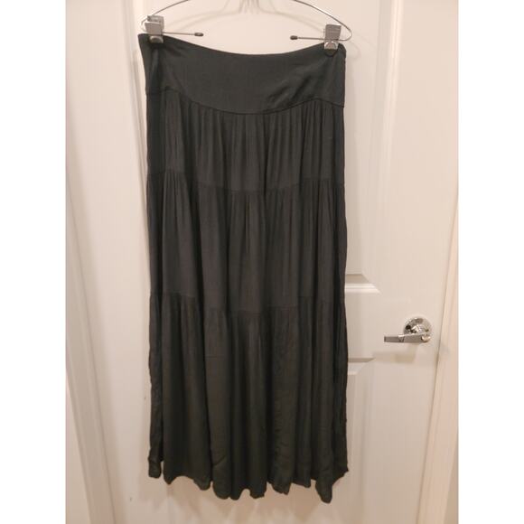 Maisa Copenhagen Sable Tiered Maxi Skirt - Picture 3 of 8